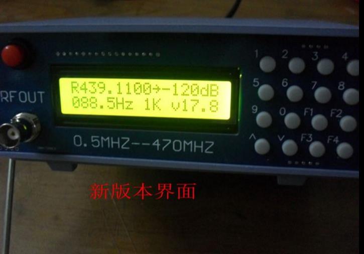 Rf Signal Generator 0.5Mhz To 470Mhz - 0.5Mhz-470Mhz RF Signal Generator Meter Tester