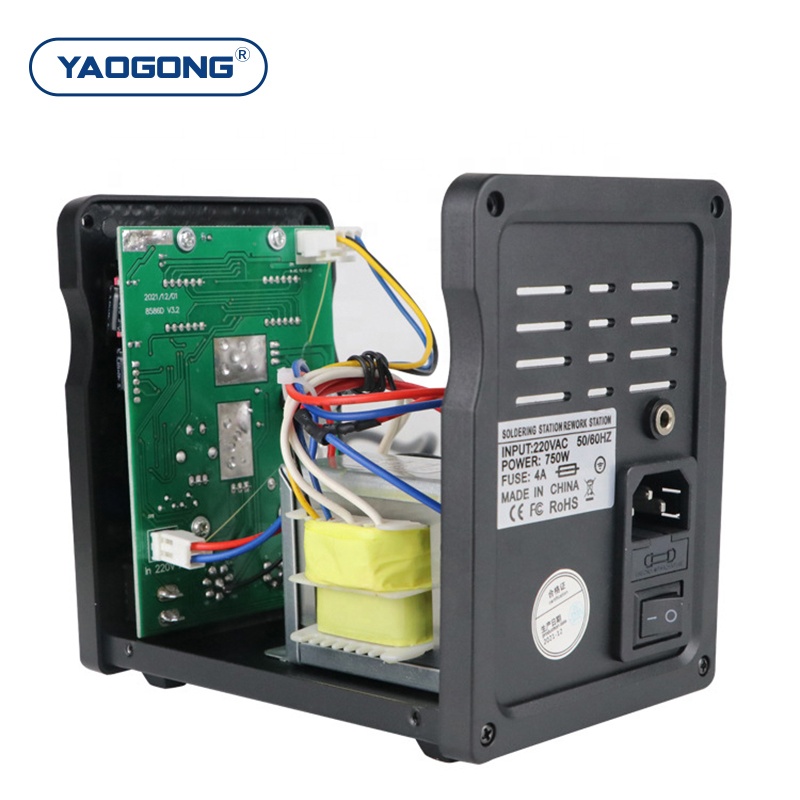 YAOGONG 8786D 2 in 1 Digital S - Smd Rework Station Hot Air Soldering 2 In 1 ulasan dan harga