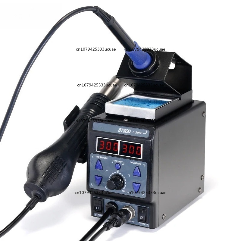 2-in-1 Rework Station 8786DI U - Smd Rework Station Hot Air Soldering 2 In 1 ulasan dan harga