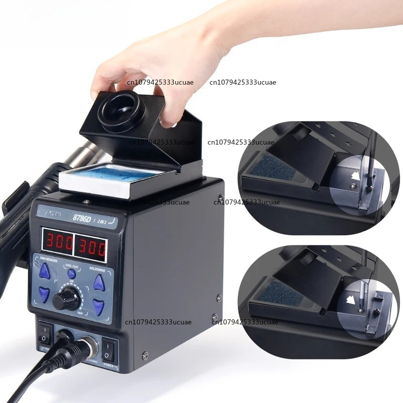 2-in-1 Rework Station 8786DI U - Smd Rework Station Hot Air Soldering 2 In 1 ulasan dan harga