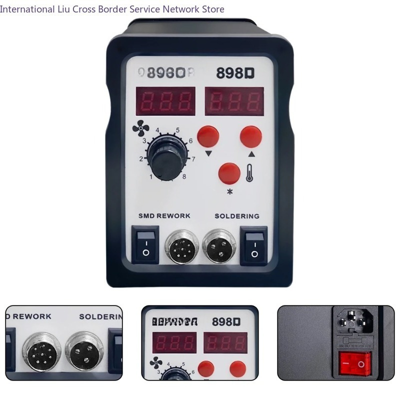 898D Soldering Station 2 in 1  - Smd Rework Station Hot Air Soldering 2 In 1 ulasan dan harga