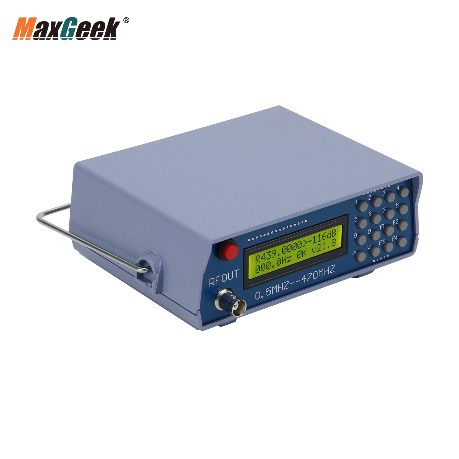 Maxgeek Signal Generator 0.5MH - Rf Signal Generator 0.5Mhz To 470Mhz ulasan dan harga