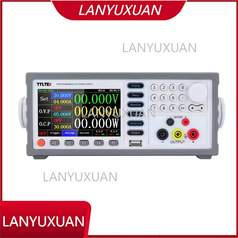 TDPE-L303/5/10SPL5 High-Precis - Programmable Linear Dc Power Supply 30V 10A ulasan dan harga