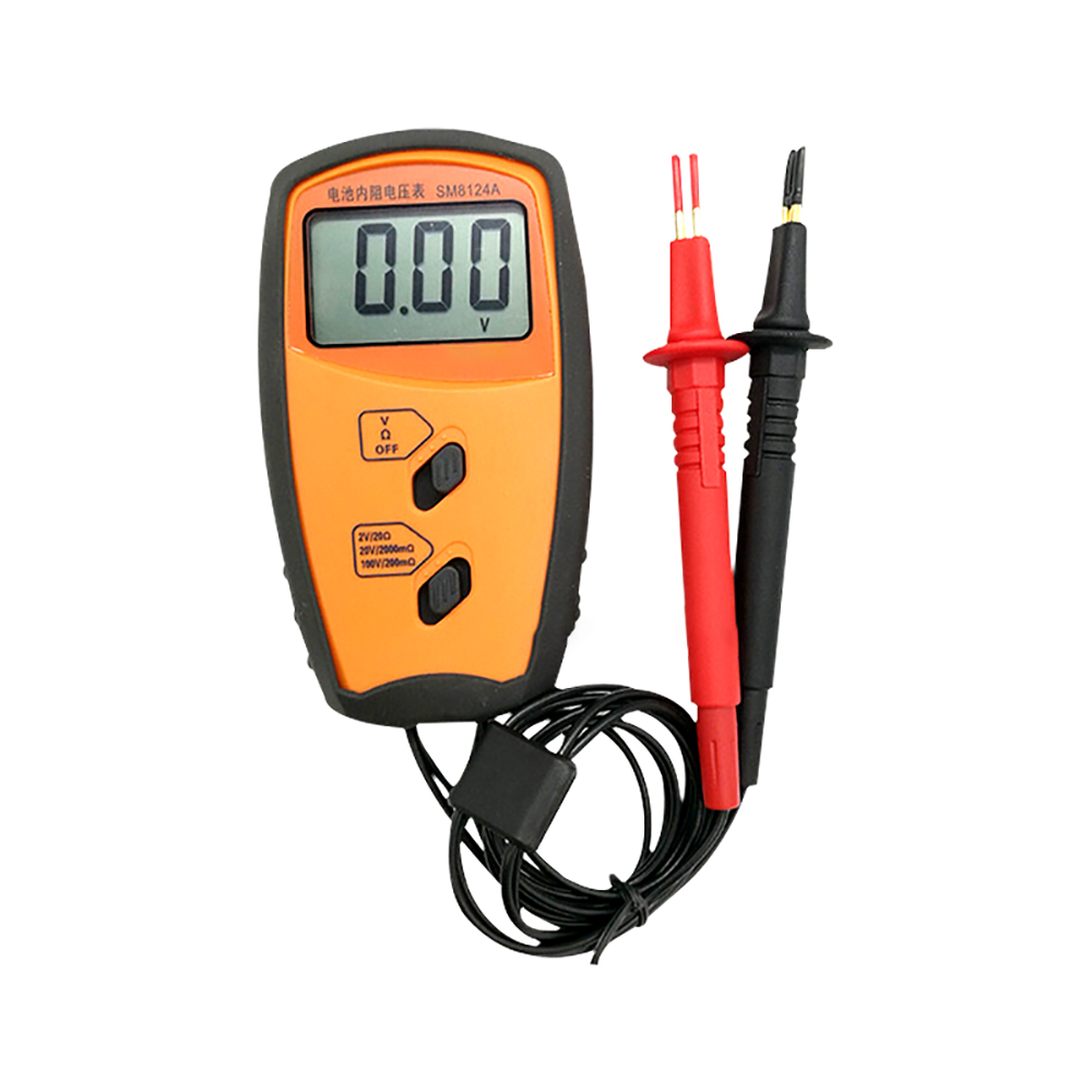 SM8124A Four-Wire Portable Bat - Battery Internal Resistance Tester Four Wire ulasan dan harga