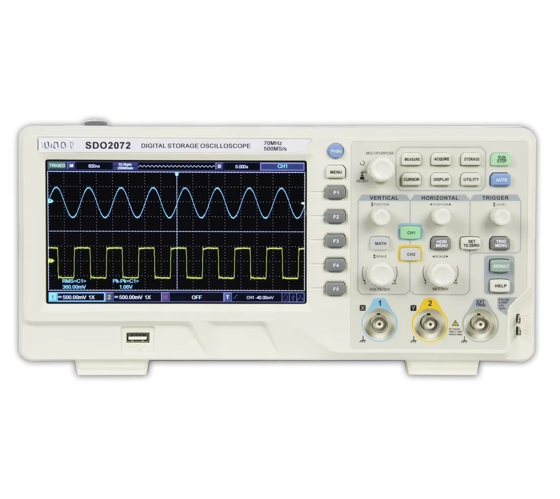 DQ9104 DQ9204 DIGITAL STORAGE  - Digital Storage Oscilloscope 4 Channel 100Mhz ulasan dan harga