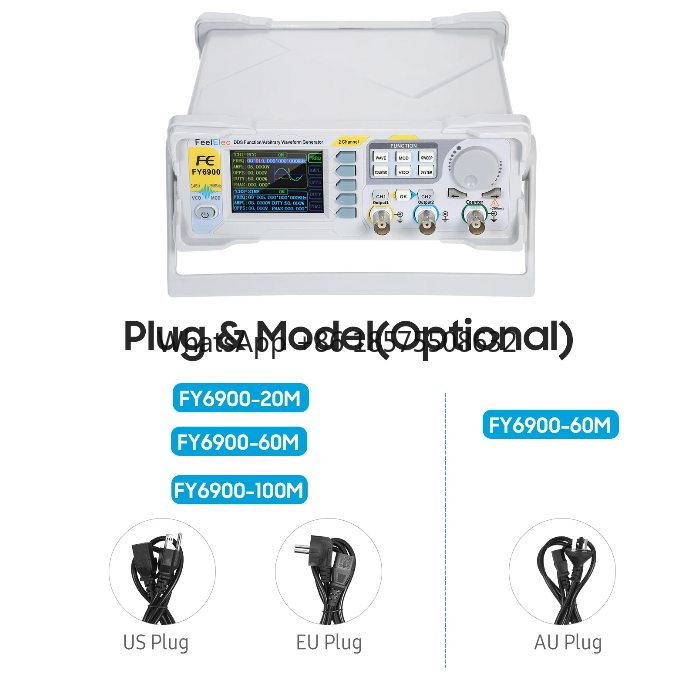 60MHz Function Signal Generato - Dual Channel Arbitrary Waveform Function Generator 60Mhz ulasan dan harga
