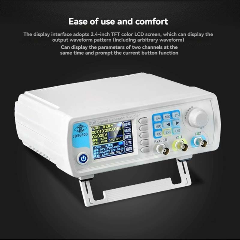 Dual Channel DDS Signal Genera - Dual Channel Arbitrary Waveform Function Generator 60Mhz ulasan dan harga