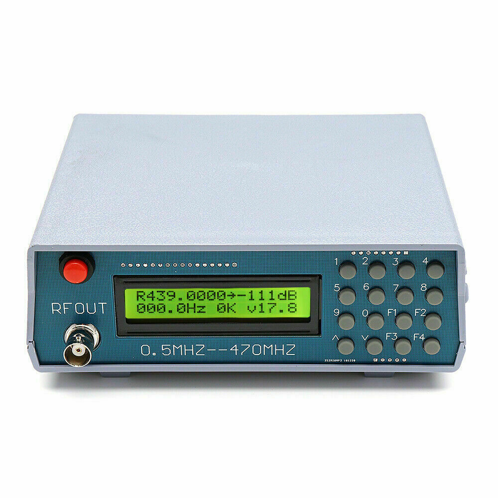 0.5Mhz-470Mhz RF Signal Genera - Rf Signal Generator 0.5Mhz To 470Mhz ulasan dan harga