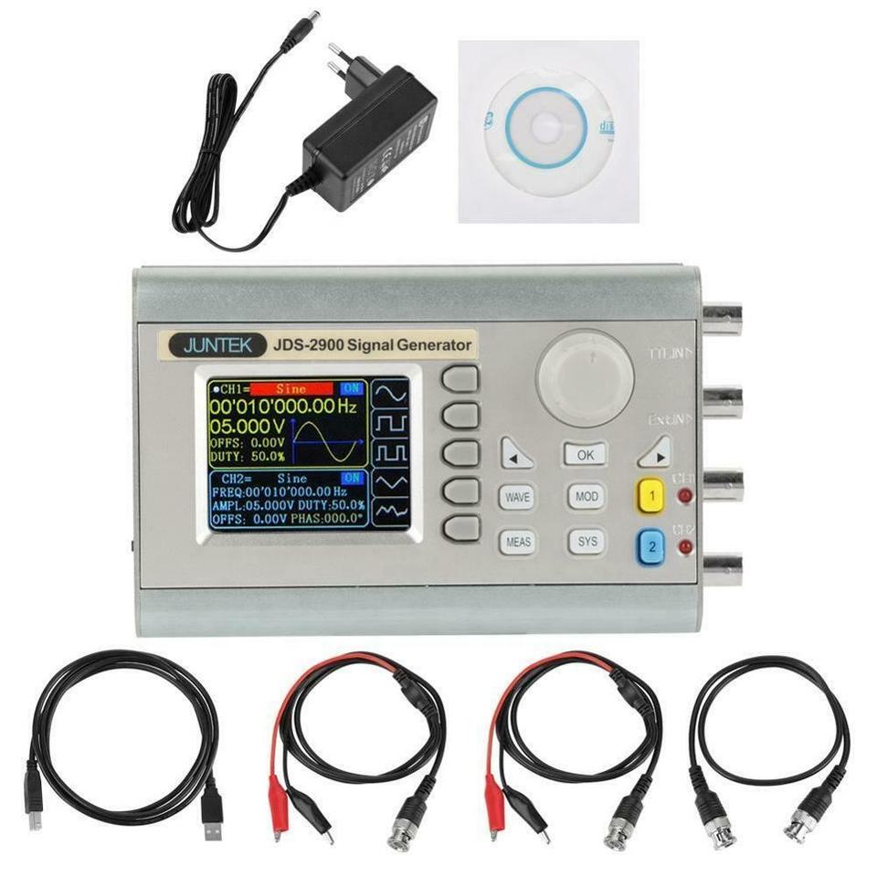 JDS2900 60MHz DDS Function Arb - Dual Channel Arbitrary Waveform Function Generator 60Mhz ulasan dan harga