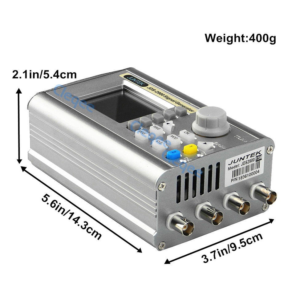 JDS2900 60MHz DDS Function Arb - Dual Channel Arbitrary Waveform Function Generator 60Mhz ulasan dan harga