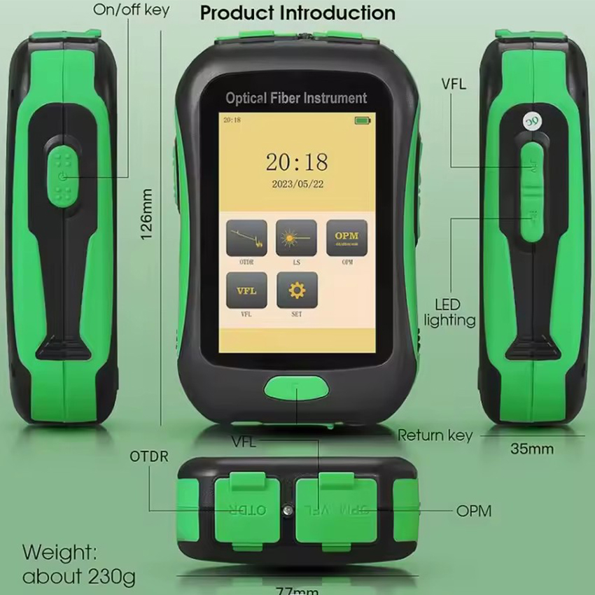 1310/1550nm Handheld Moderate  - Optical Time Domain Reflectometer Otdr 1310 1550Nm ulasan dan harga