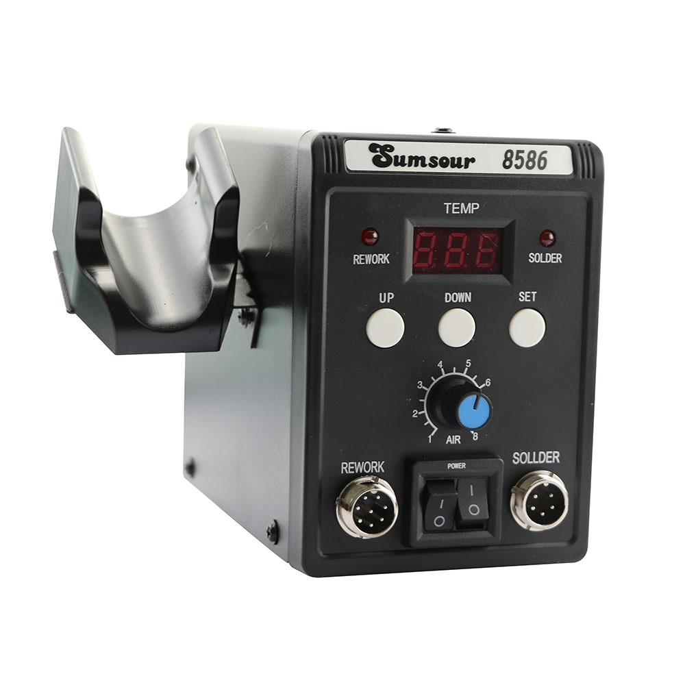 8586 700W 2 in 1 Digital Displ - Smd Rework Station Hot Air Soldering 2 In 1 ulasan dan harga