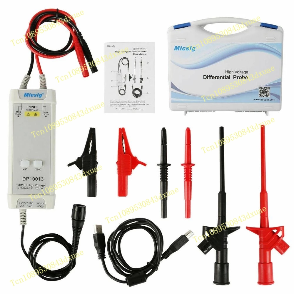 2025Micsig Oscilloscope 1300V  - High Voltage Differential Probe 100Mhz 1300V ulasan dan harga