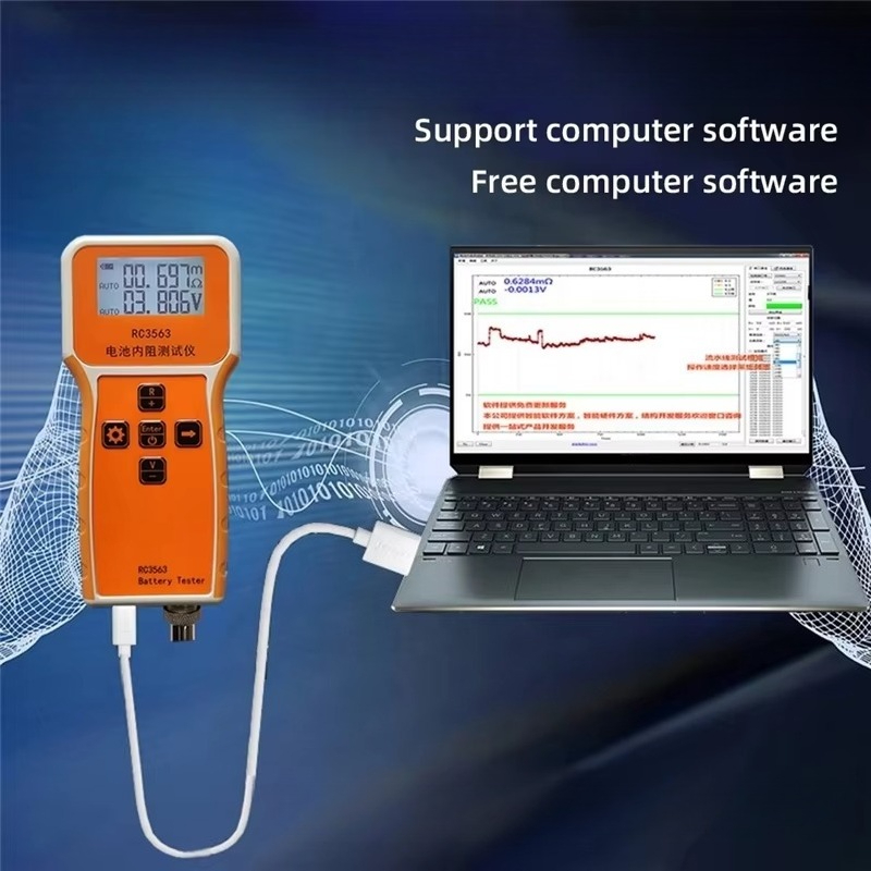 RC3563 Probe High Precision In - Battery Internal Resistance Tester Four Wire ulasan dan harga