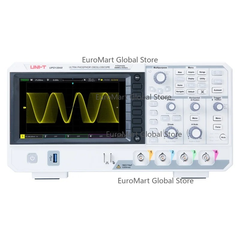 UPO1104X 100MHz Digital Oscill - Digital Storage Oscilloscope 4 Channel 100Mhz ulasan dan harga