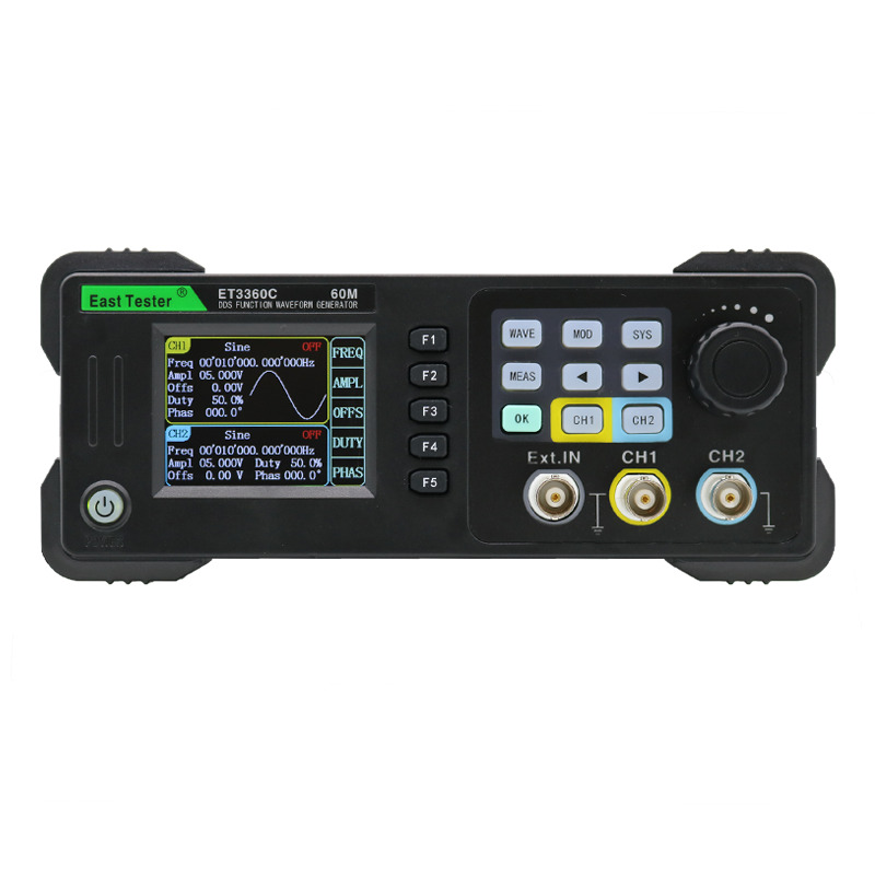 East Tester ET3320C ET3340C ET - Dual Channel Arbitrary Waveform Function Generator 60Mhz ulasan dan harga