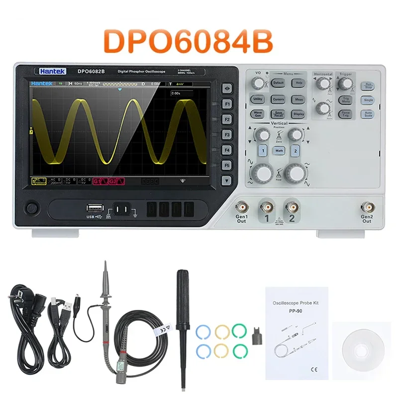 4 Channel Digital Storage Osci - Digital Storage Oscilloscope 4 Channel 100Mhz ulasan dan harga