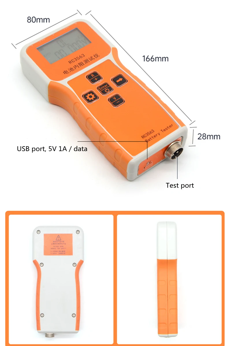 RC3563 Battery Internal Resist - Battery Internal Resistance Tester Four Wire ulasan dan harga
